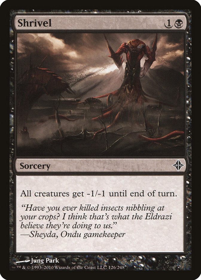 Shrivel (126) [Rise of the Eldrazi] | Odin's Place