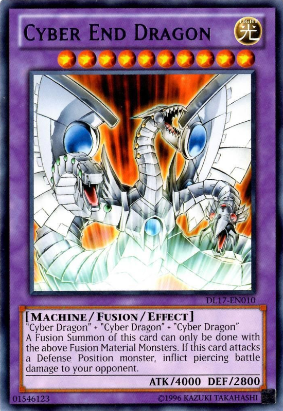 Cyber End Dragon (Purple) [DL17-EN010] Rare | Odin's Place