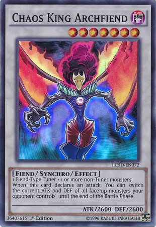 Chaos King Archfiend [LC5D-EN072] Super Rare | Odin's Place