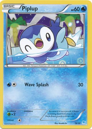 Piplup (16/30) [XY: Trainer Kit 3 - Suicune] | Odin's Place