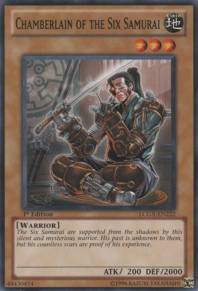 Chamberlain of the Six Samurai [LCGX-EN222] Common | Odin's Place