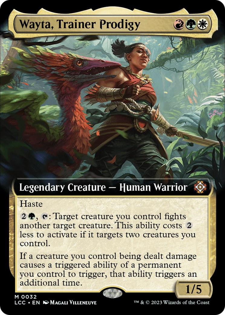 Wayta, Trainer Prodigy (Extended Art) [The Lost Caverns of Ixalan Commander] | Odin's Place