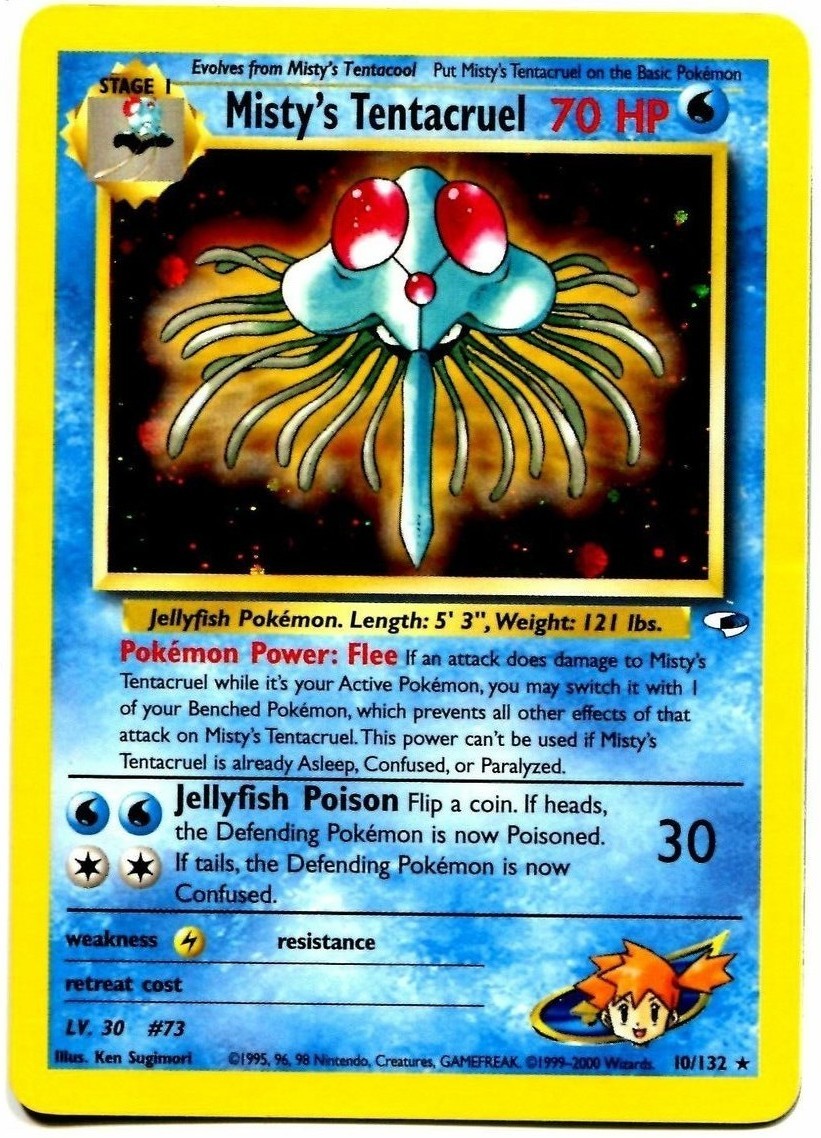 Misty's Tentacruel (10/132) [Gym Heroes Unlimited] | Odin's Place