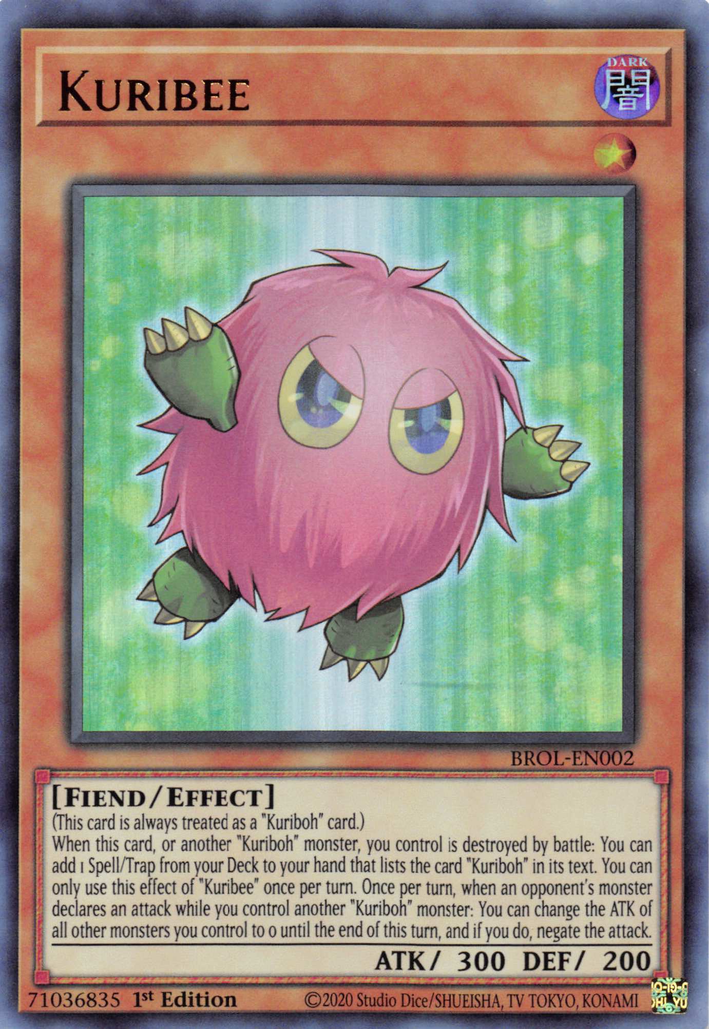 Kuribee [BROL-EN002] Ultra Rare | Odin's Place