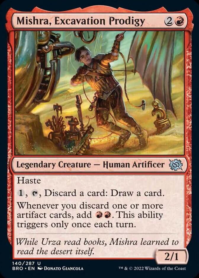 Mishra, Excavation Prodigy [The Brothers' War] | Odin's Place
