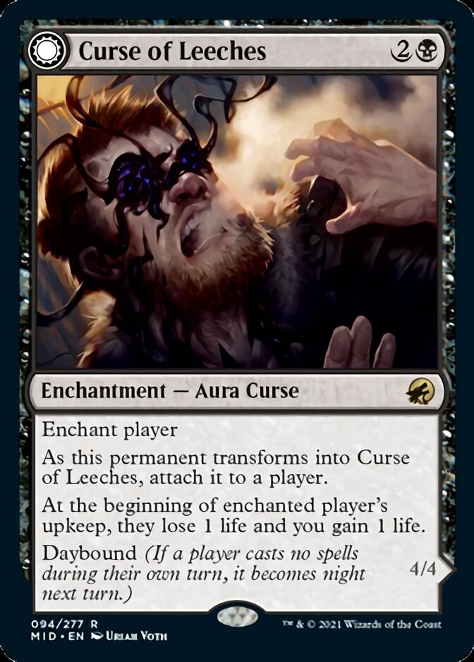 Curse of Leeches // Leeching Lurker [Innistrad: Midnight Hunt] | Odin's Place