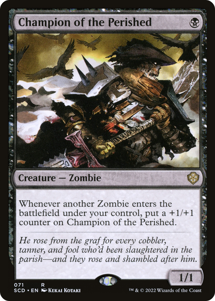Champion of the Perished [Starter Commander Decks] | Odin's Place