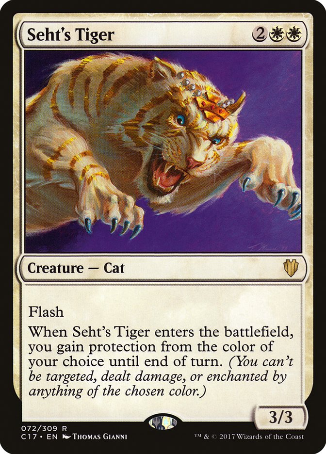 Seht's Tiger (72) [Commander 2017] | Odin's Place