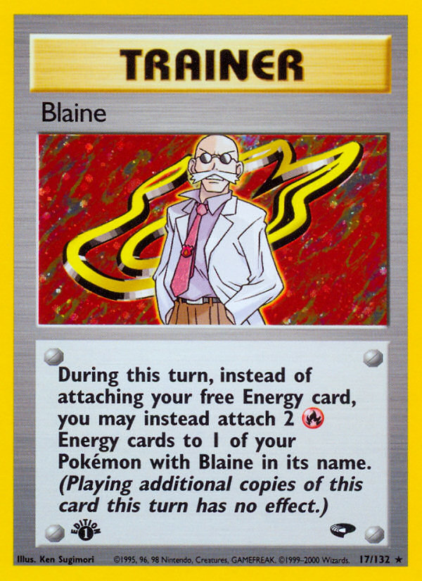 Blaine (17/132) [Gym Challenge 1st Edition] | Odin's Place