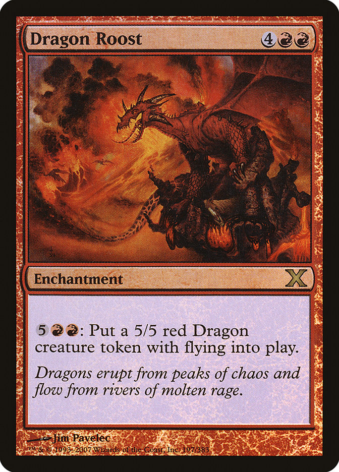 Dragon Roost (Premium Foil) [Tenth Edition] | Odin's Place