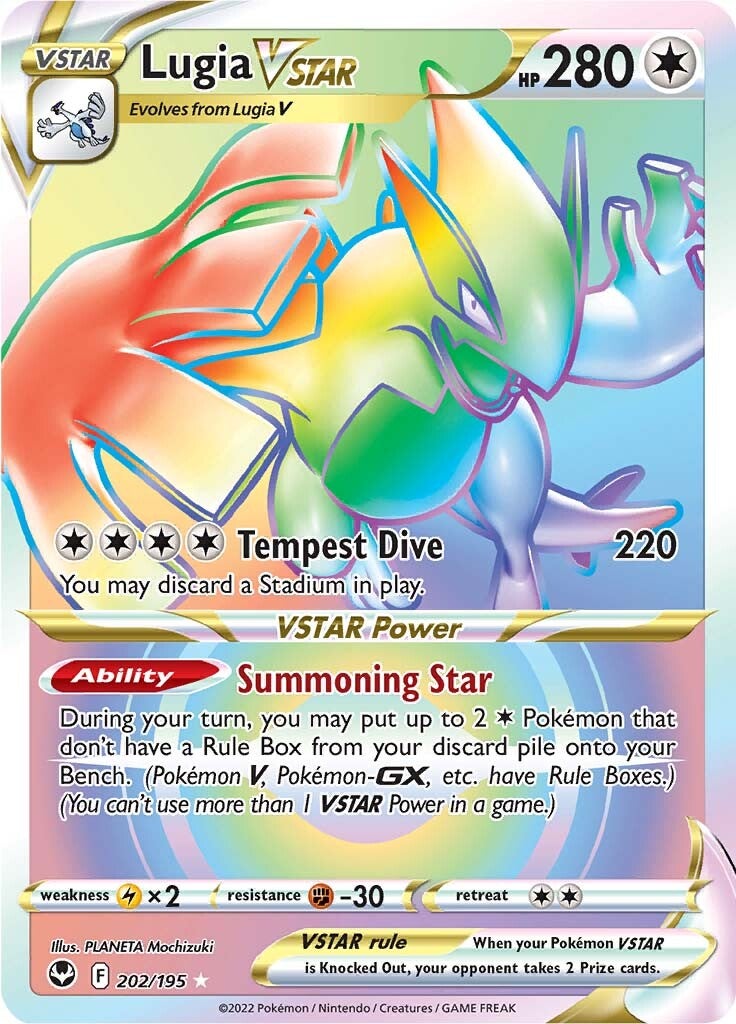 Lugia VSTAR (202/195) [Sword & Shield: Silver Tempest] | Odin's Place