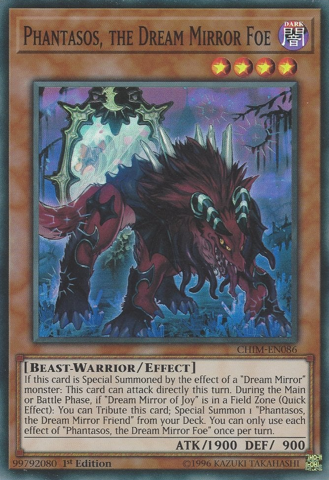 Phantasos, the Dream Mirror Foe [CHIM-EN086] Super Rare | Odin's Place