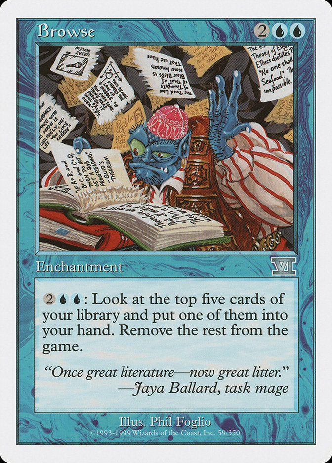 Browse (59) [Classic Sixth Edition] | Odin's Place