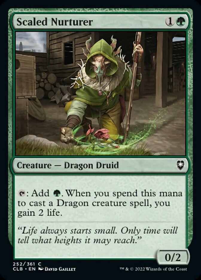 Scaled Nurturer [Commander Legends: Battle for Baldur's Gate] | Odin's Place