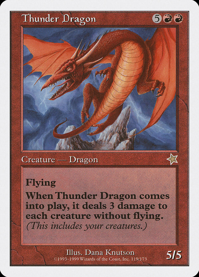 Thunder Dragon (119) [Starter 1999] | Odin's Place