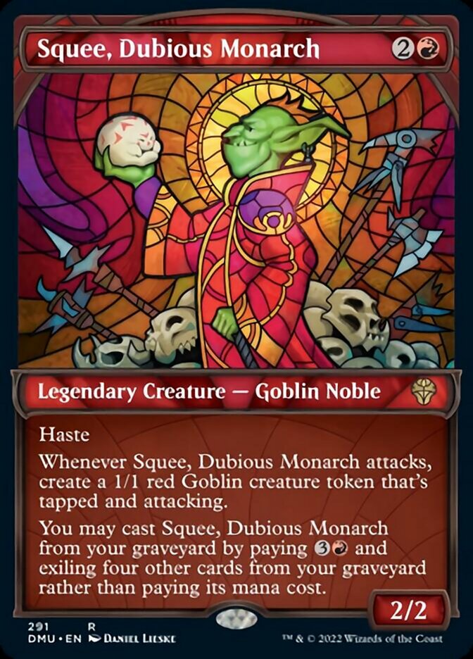 Squee, Dubious Monarch (Showcase) [Dominaria United] | Odin's Place