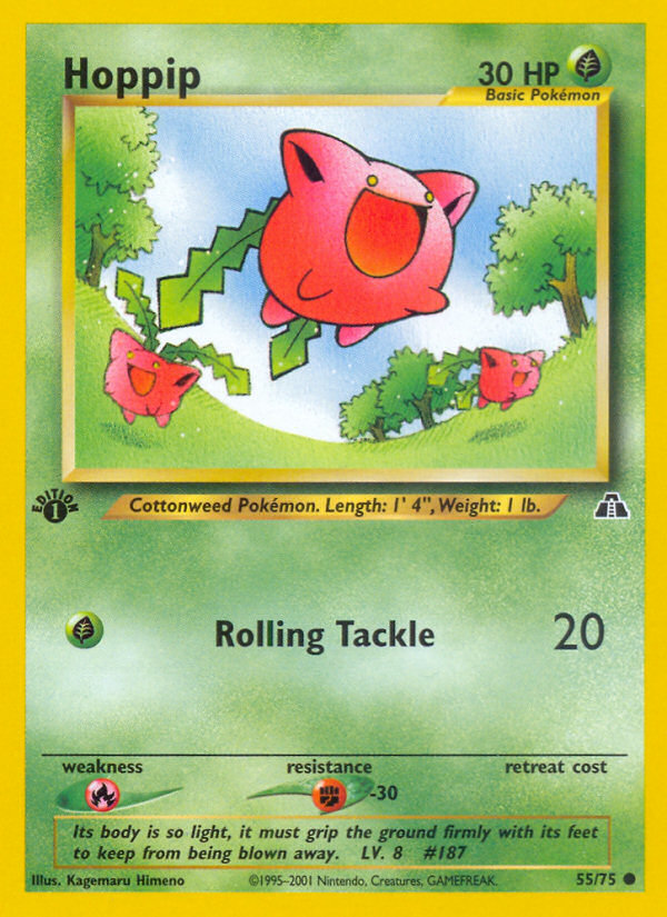 Hoppip (55/75) [Neo Discovery 1st Edition] | Odin's Place
