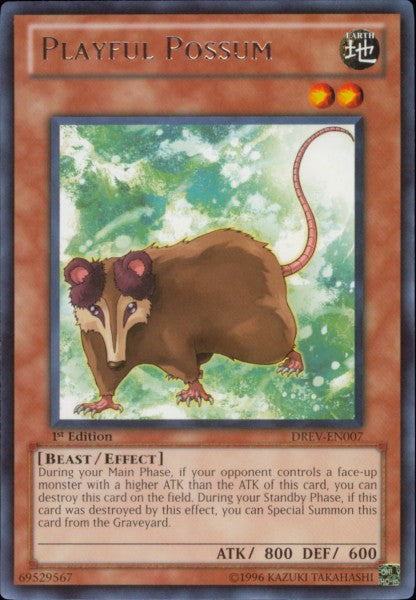 Playful Possum [DREV-EN007] Rare | Odin's Place
