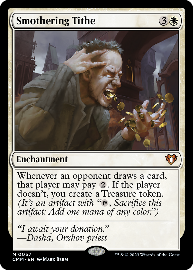 Smothering Tithe [Commander Masters] | Odin's Place