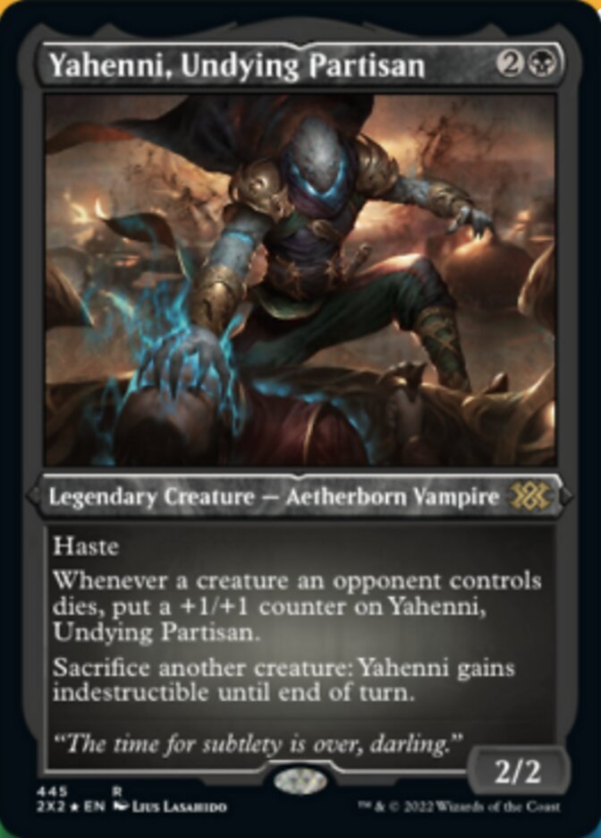 Yahenni, Undying Partisan (Foil Etched) [Double Masters 2022] | Odin's Place