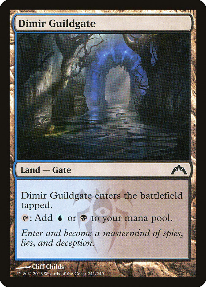 Dimir Guildgate (241) [Gatecrash] | Odin's Place