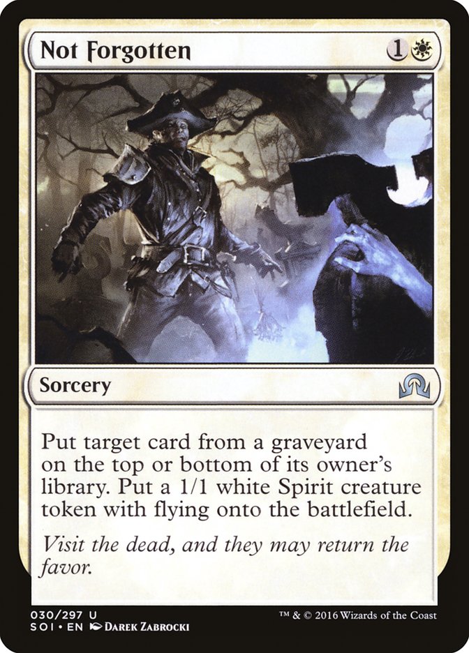 Not Forgotten (30) [Shadows over Innistrad] | Odin's Place