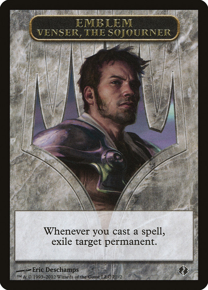 Venser, the Sojourner Emblem (1) [Duel Decks: Venser vs. Koth Tokens] | Odin's Place