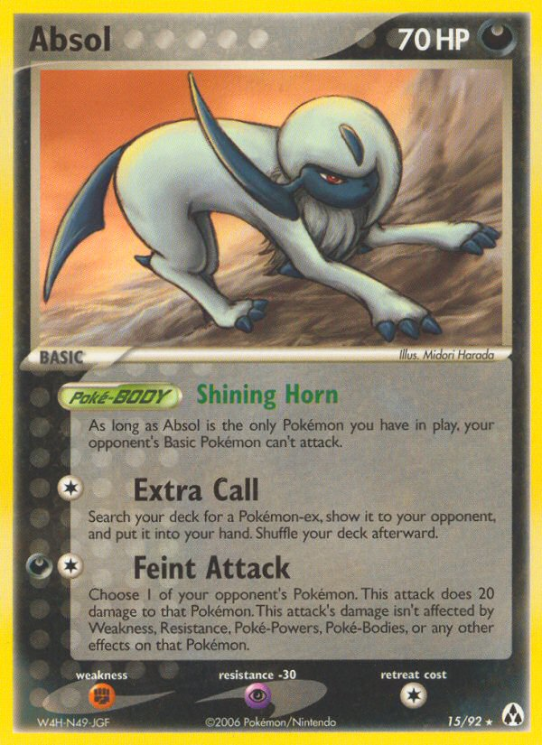 Absol (15/92) [EX: Legend Maker] | Odin's Place