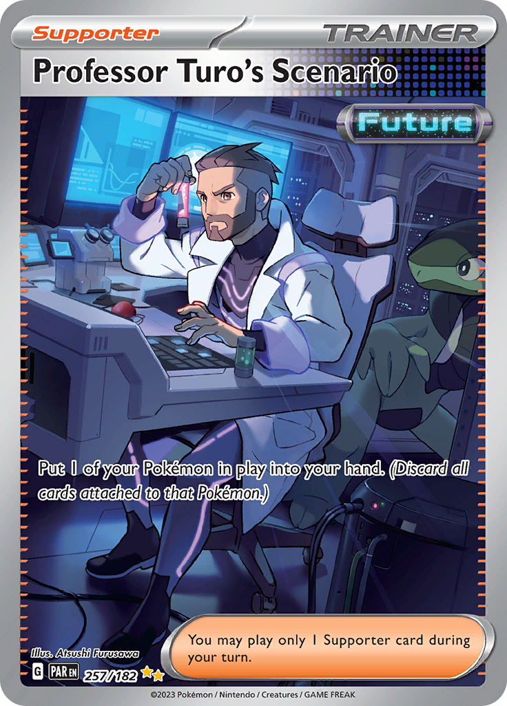 Professor Turo's Scenario (257/182) [Scarlet & Violet: Paradox Rift] | Odin's Place