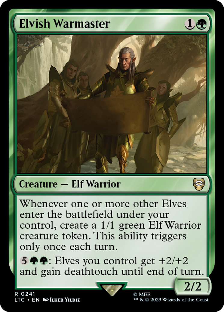 Elvish Warmaster [The Lord of the Rings: Tales of Middle-Earth Commander] | Odin's Place