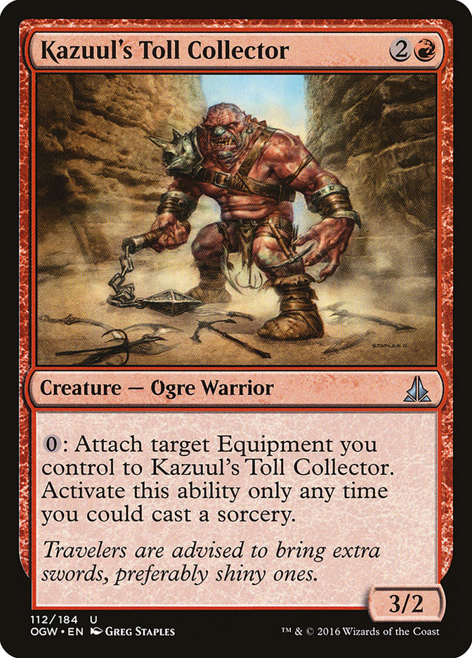 Kazuul's Toll Collector (112) [Oath of the Gatewatch] | Odin's Place