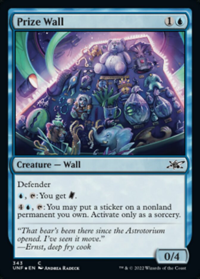 Prize Wall (Galaxy Foil) [Unfinity] | Odin's Place