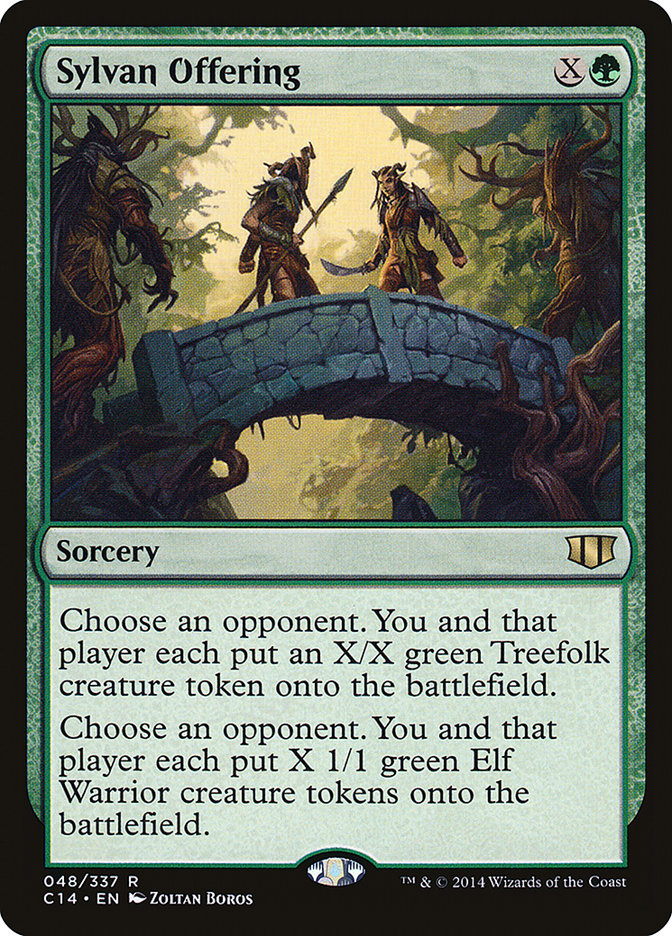 Sylvan Offering (48) [Commander 2014] | Odin's Place