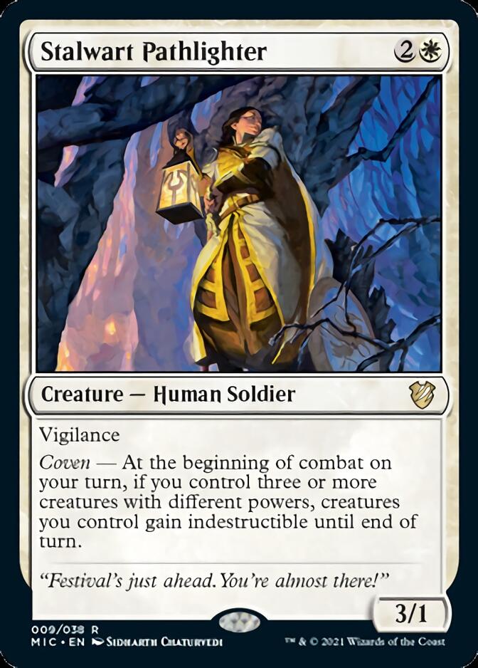 Stalwart Pathlighter [Innistrad: Midnight Hunt Commander] | Odin's Place