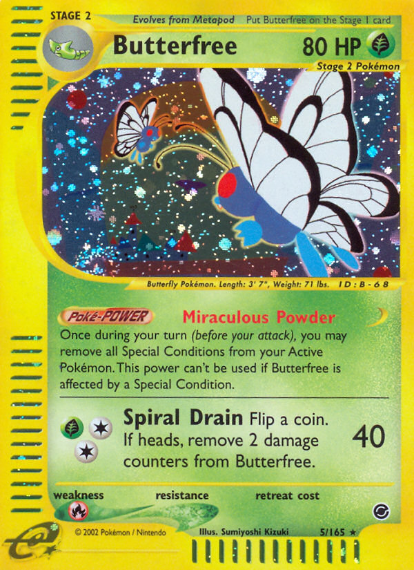 Butterfree (5/165) [Expedition: Base Set] | Odin's Place