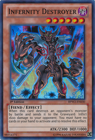 Infernity Destroyer [BPW2-EN030] Super Rare | Odin's Place