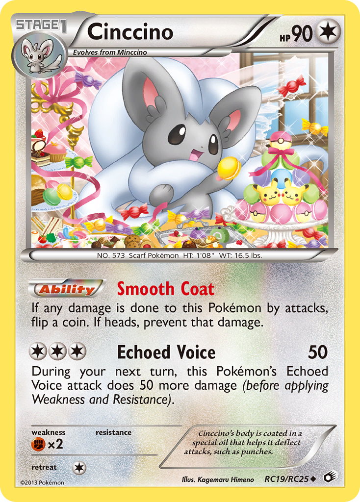 Cinccino (RC19/RC25) [Black & White: Legendary Treasures] | Odin's Place