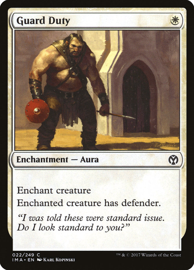 Guard Duty (22) [Iconic Masters] | Odin's Place