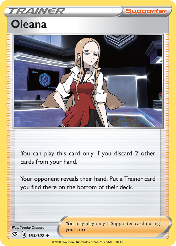 Oleana (163/192) [Sword & Shield: Rebel Clash] | Odin's Place