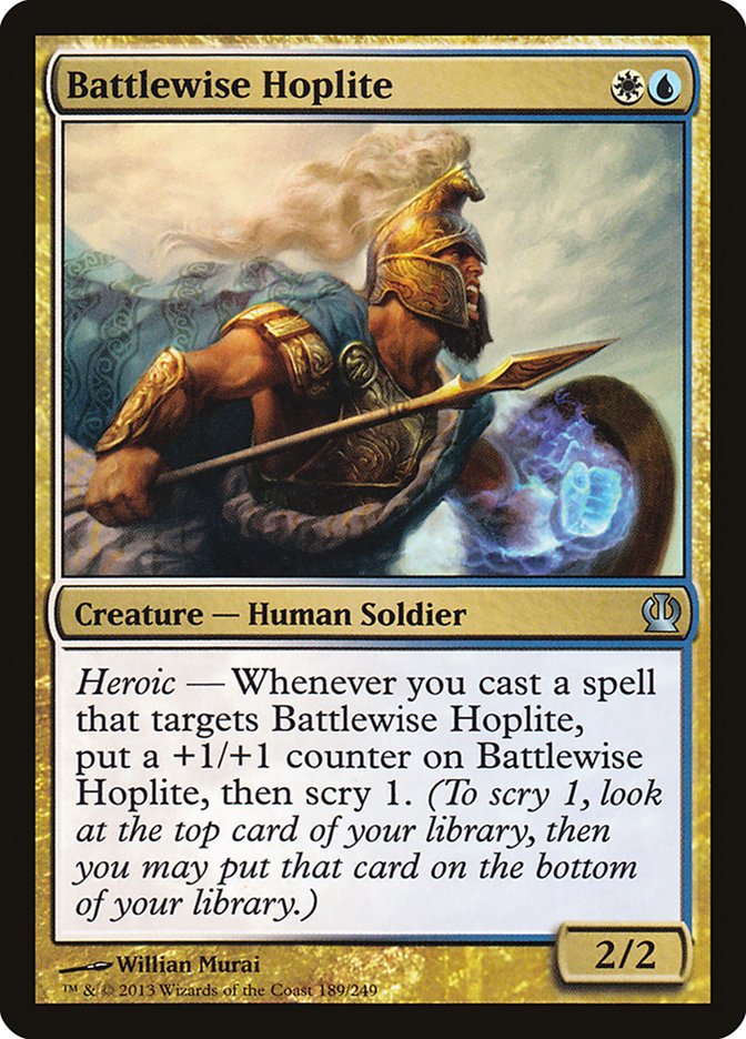 Battlewise Hoplite (189) [Theros] | Odin's Place