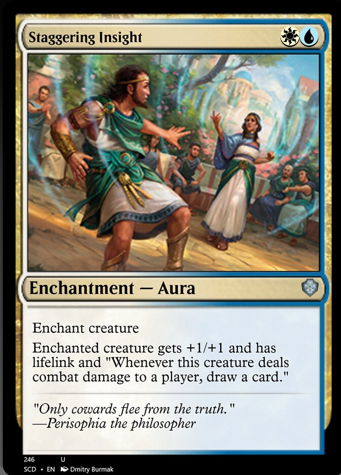 Staggering Insight [Starter Commander Decks] | Odin's Place