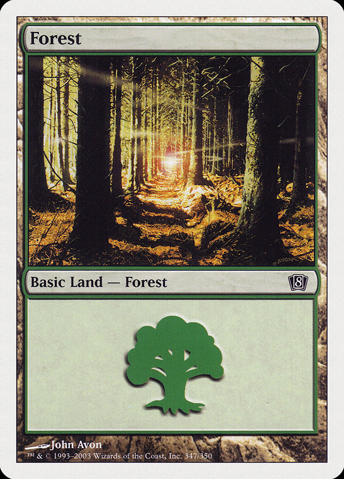 Forest (347) [Eighth Edition] | Odin's Place