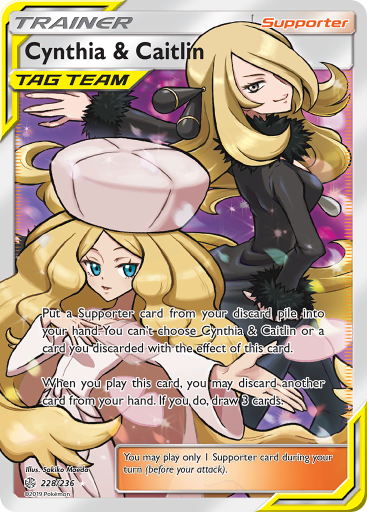 Cynthia & Caitlin (228/236) [Sun & Moon: Cosmic Eclipse] | Odin's Place