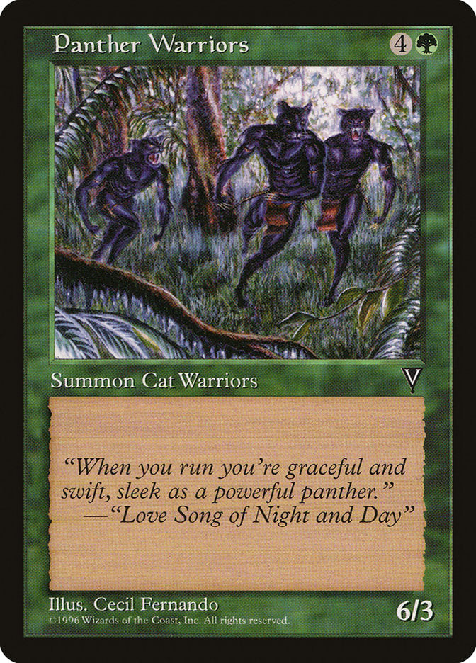 Panther Warriors (115) [Visions] | Odin's Place