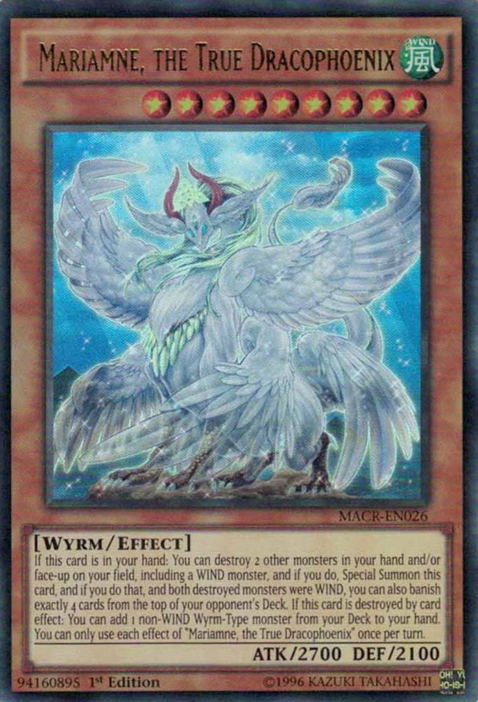 Mariamne, the True Dracophoenix [MACR-EN026] Ultra Rare | Odin's Place