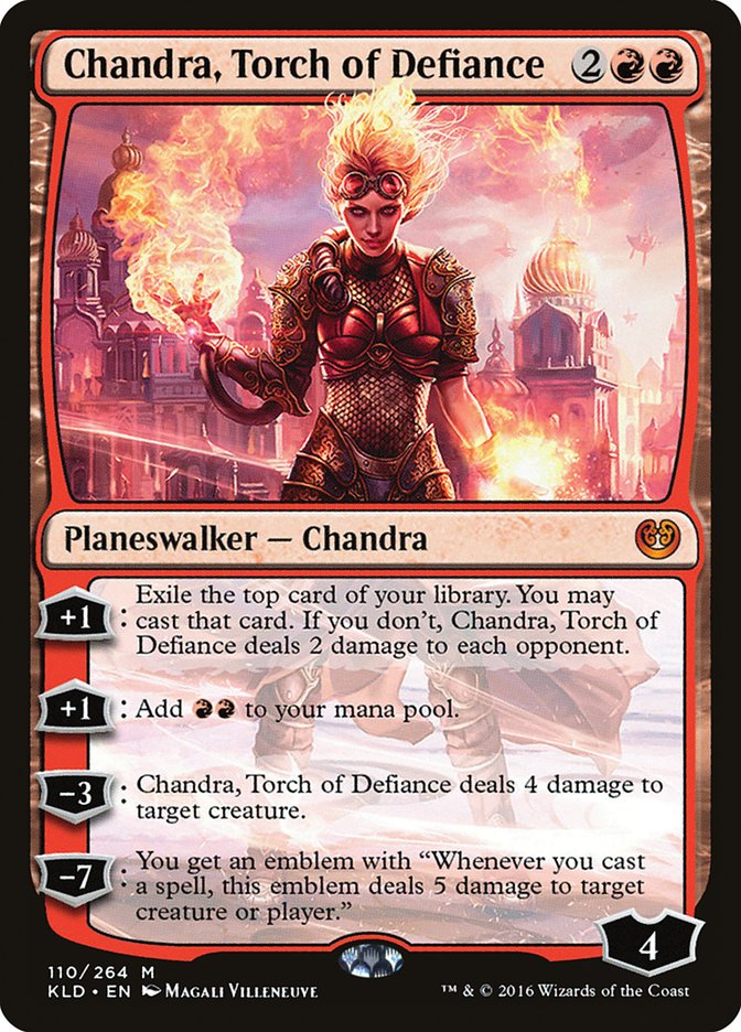 Chandra, Torch of Defiance (110) [Kaladesh] | Odin's Place