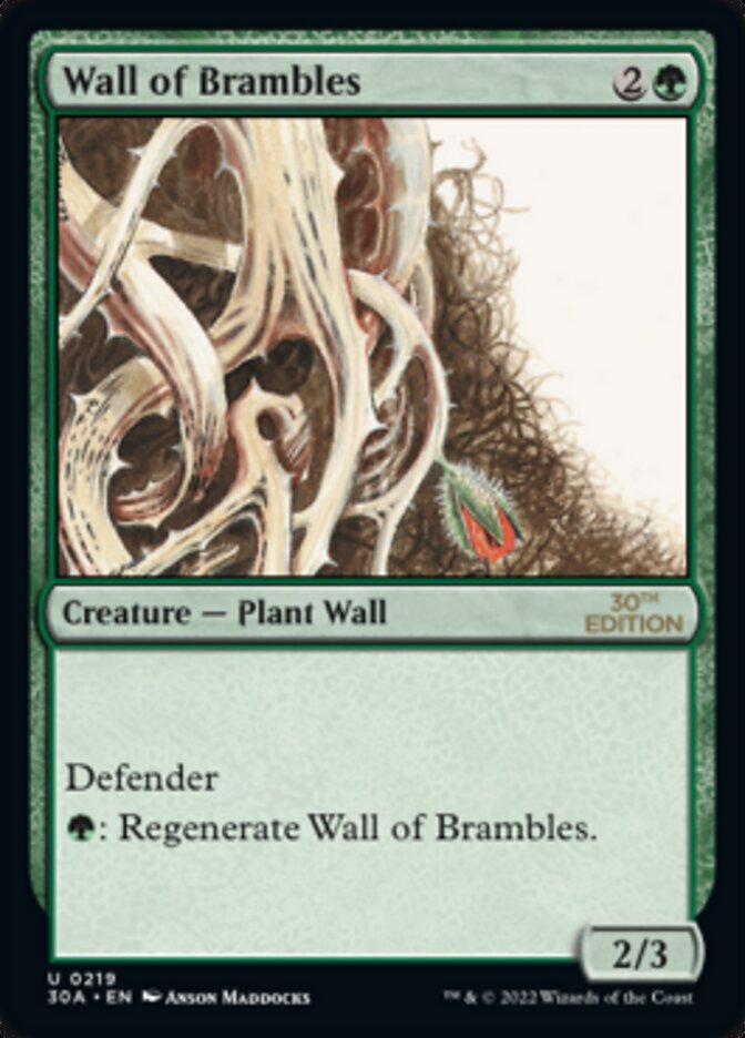 Wall of Brambles [30th Anniversary Edition] | Odin's Place