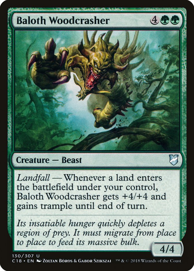 Baloth Woodcrasher (130) [Commander 2018] | Odin's Place