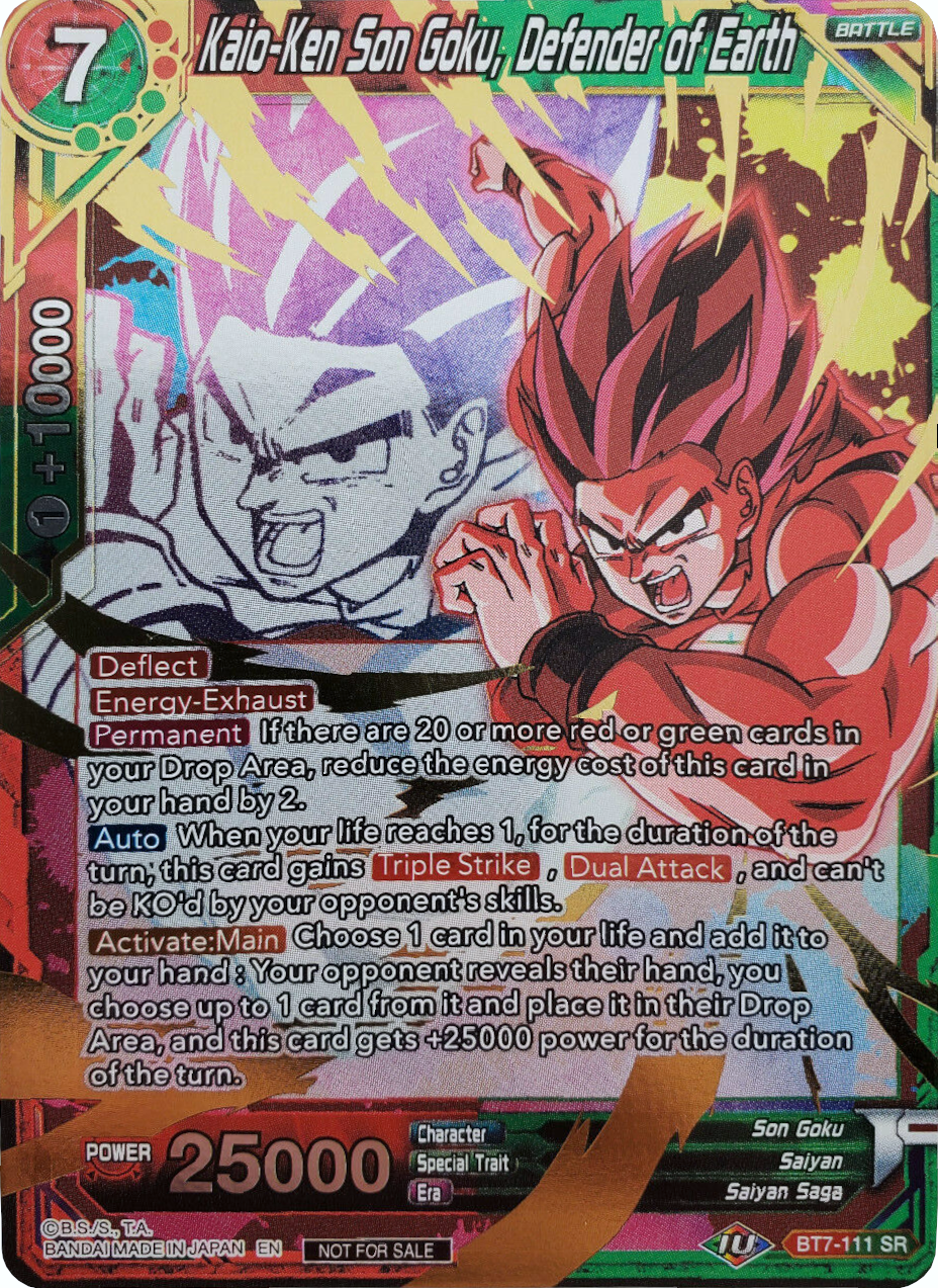 Kaio-Ken Son Goku, Defender of Earth (Event Pack 4) (BT7-111) [Promotion Cards] | Odin's Place