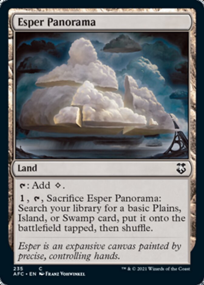 Esper Panorama [Dungeons & Dragons: Adventures in the Forgotten Realms Commander] | Odin's Place